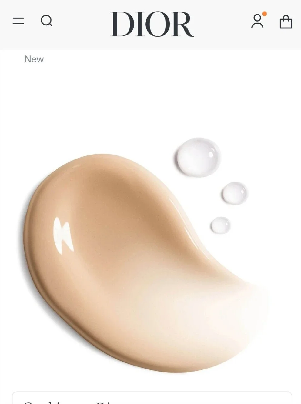 Dior Forever Liquid Foundation - Neutral 4.5 New In Box